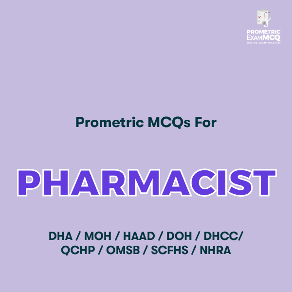 Prometric MCQs for Pharmacist